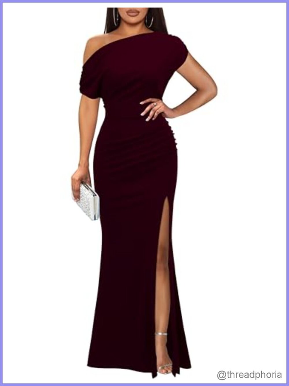 Sleeveless Off Shoulder Bodycon Long Formal Evening Dress